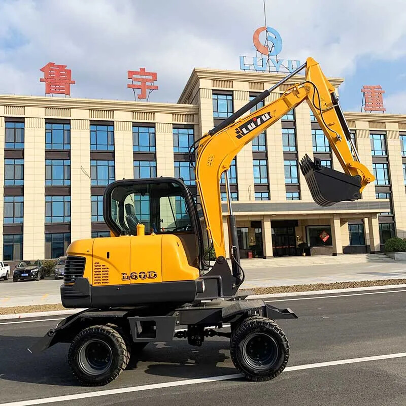 LY-65C Wheel Excavator