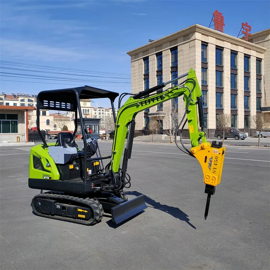 A little knowledge about excavator crushing hammer