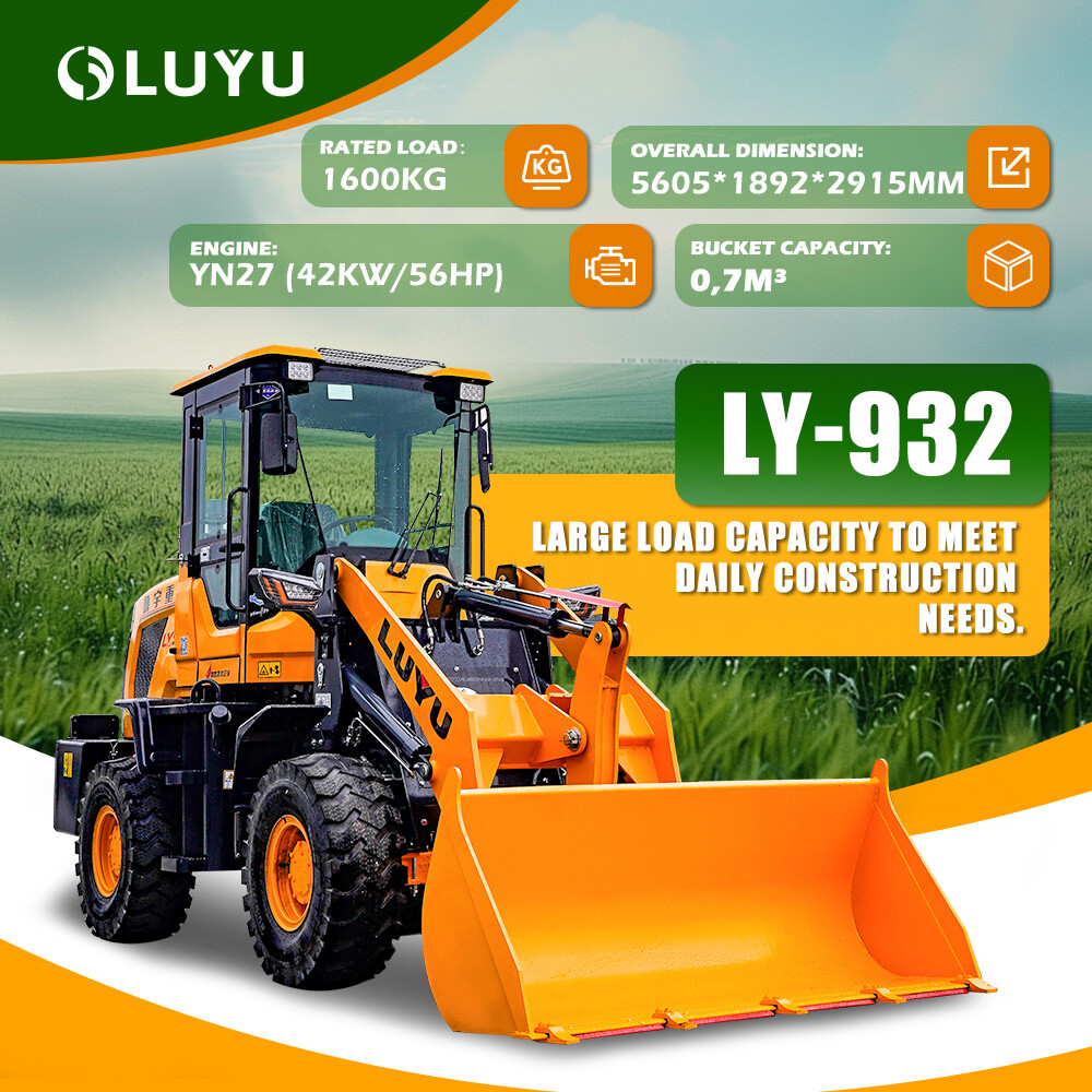 How About LUYU LY932 1.6Ton Wheel Loader