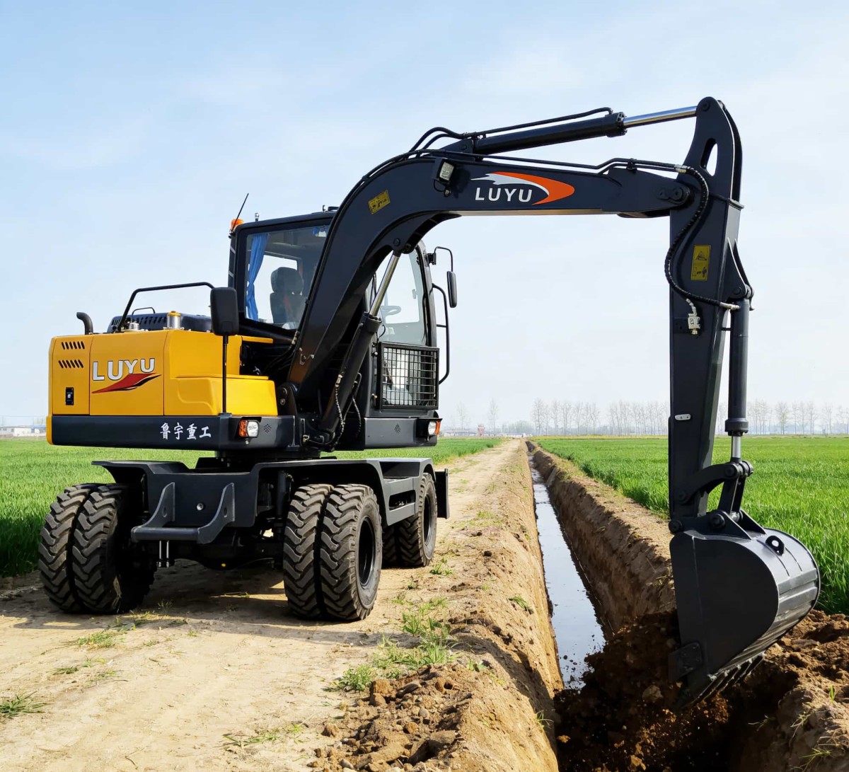LUYU agricultural excavators