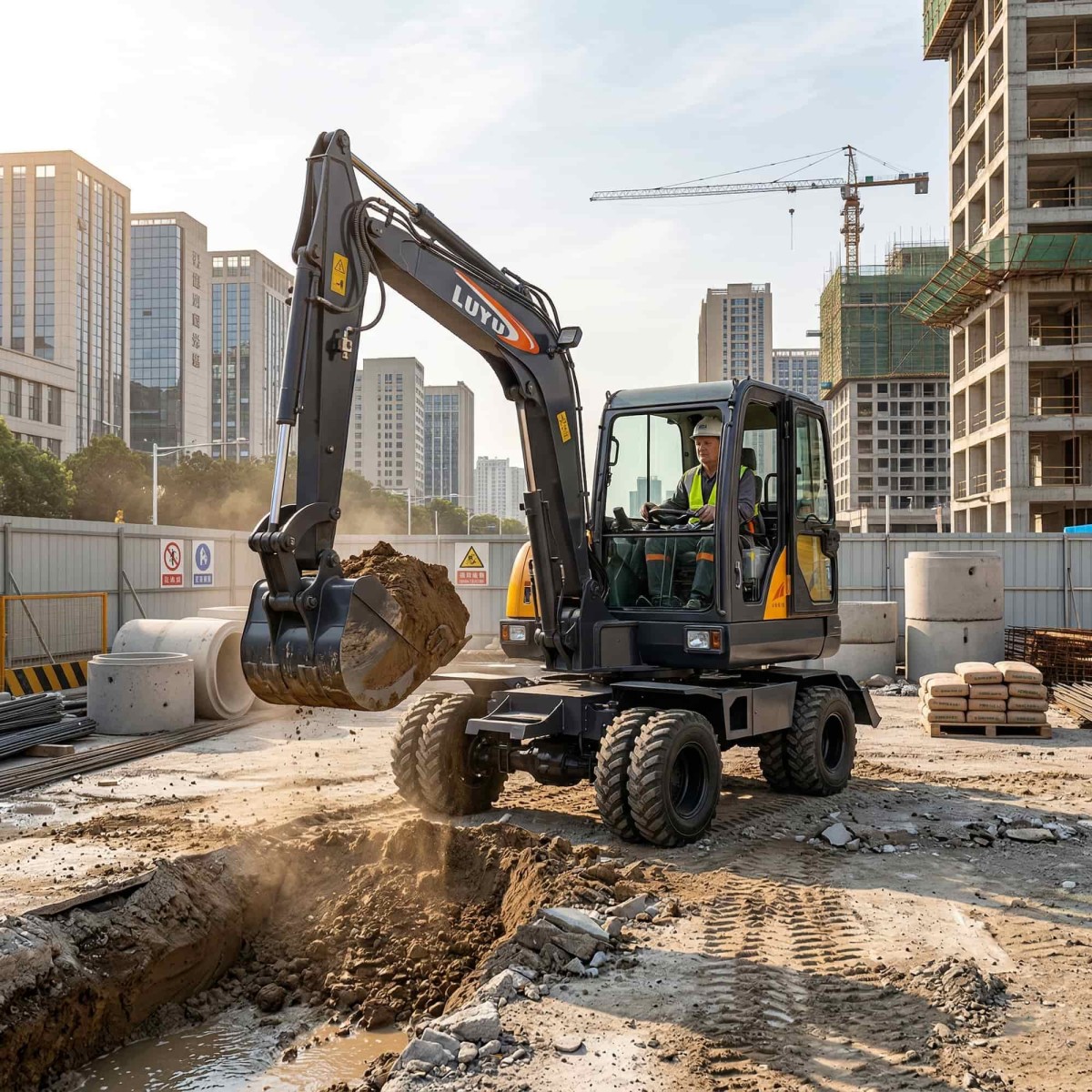 wheeled excavators in australia wheeled excavators in australia