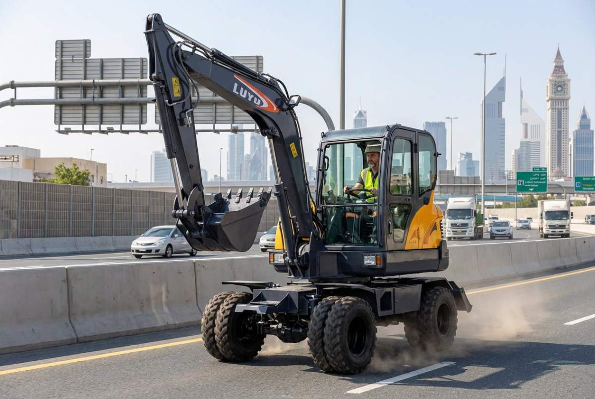 LUYU wheel excavator (2) LUYU wheel excavator (2)