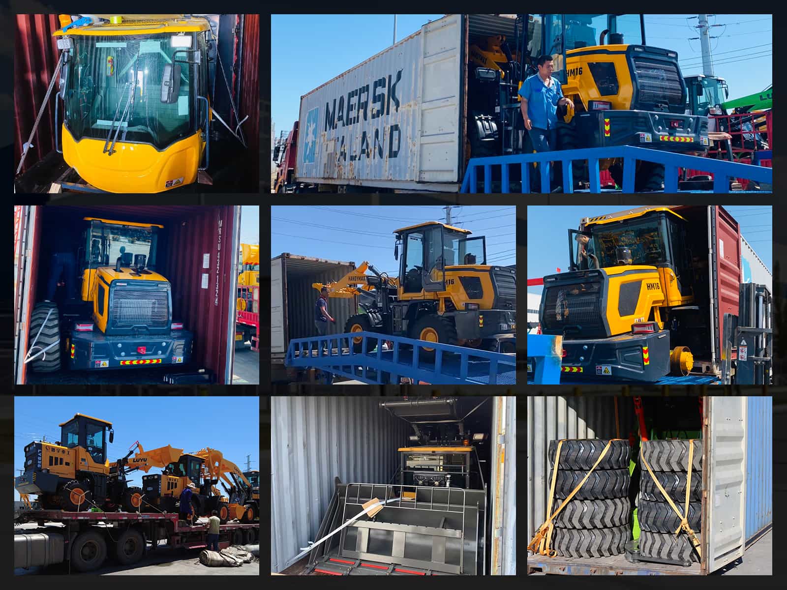 10 Units of Loaders Delivered to Colombia: Euro 3 Compliance Ensures Reliable Performance