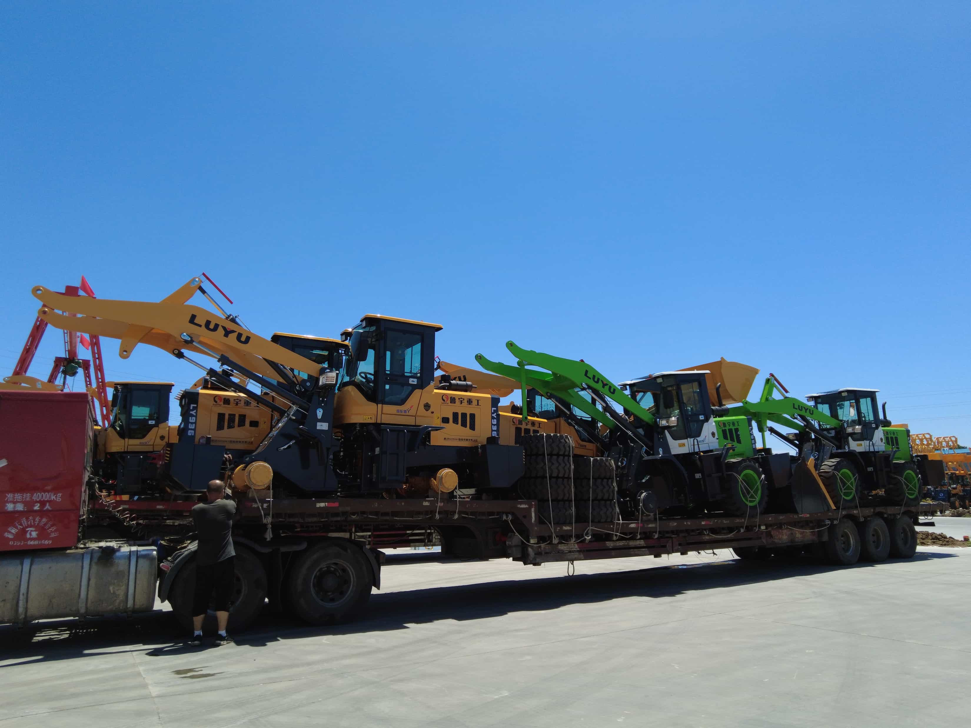 LUYU Delivers 6 Units of Wheel Loaders to Australia