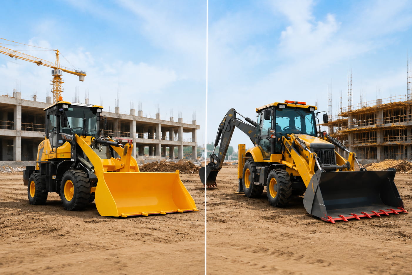 Small Construction Projects: Should You Choose a Wheel Loader or a Backhoe Loader? A Comparative Buying Guide