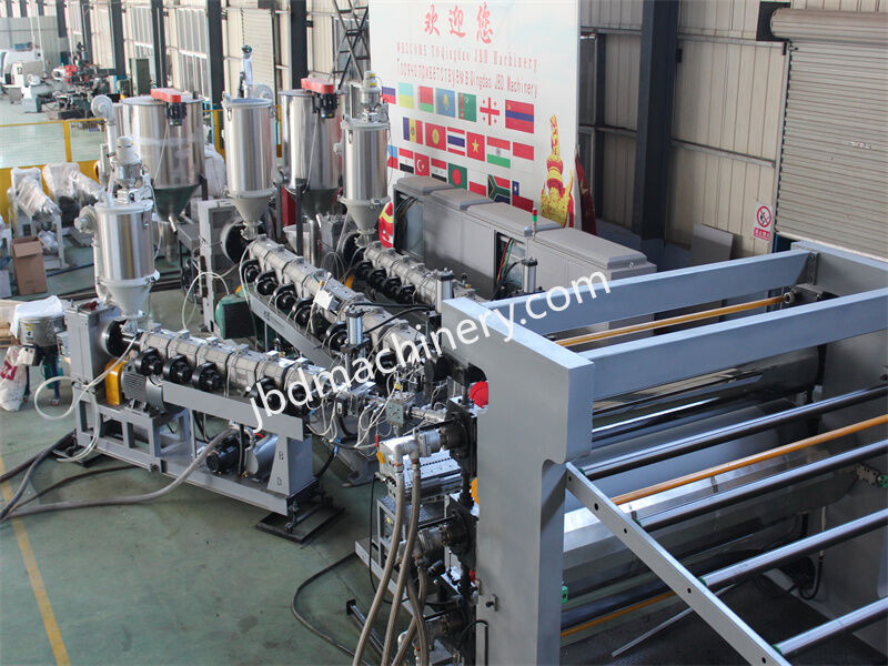 PVC/EVA、PE/TPO Mono or Multi Layer Sheet Production Line