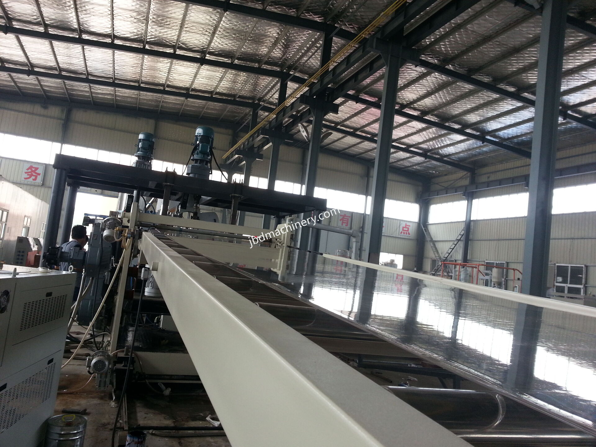 PC Solid, PMMA, PS, MS Transparent Sheet Production Line