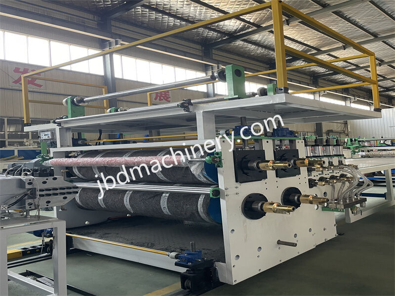 Pvc pp thickness board production line