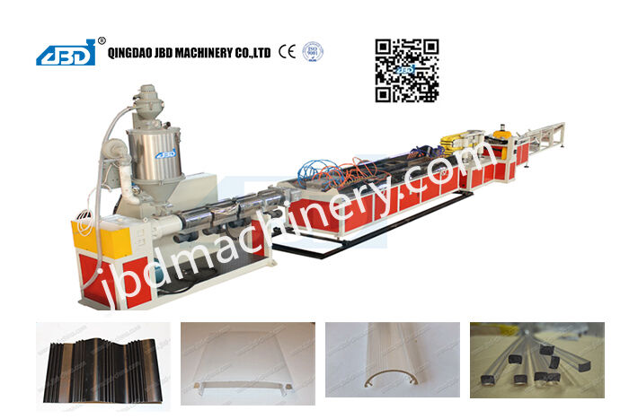 PE, PP, PS, PC, ABS, PMMA Profile Extrusion Line