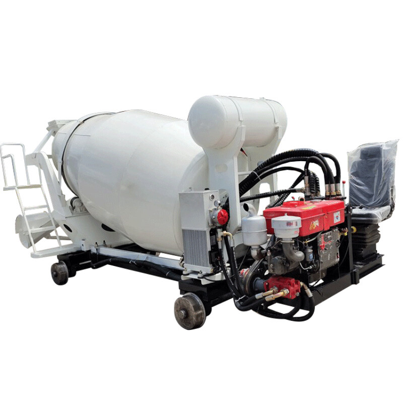Railway Concrete Mixer Truck