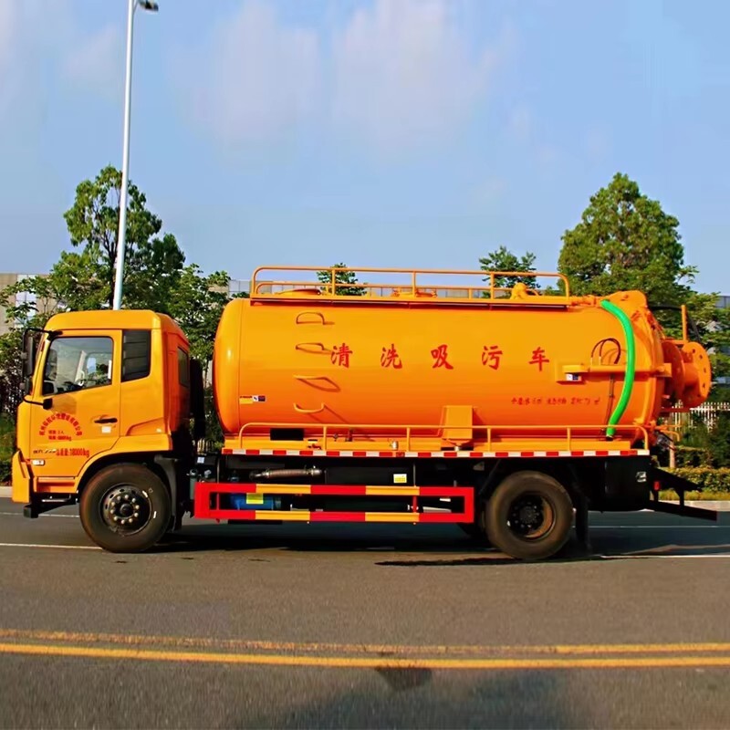 Sewage Suction Truck (auxiliary engine)15m3