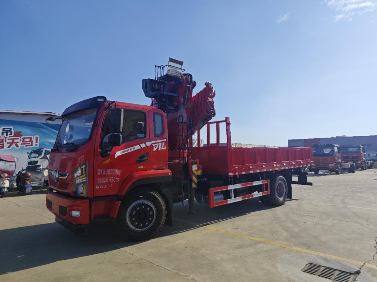 8TON Folding Arm Truck Crane
