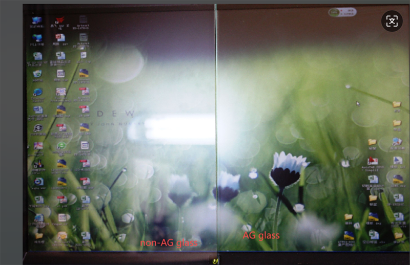 Anti-Fingerprinted Glass for Industrial Cover Glass Panel/Display Screen Panel Anti-Fingerprinted Glass for Industrial Cover Glass Panel/Display Screen Panel