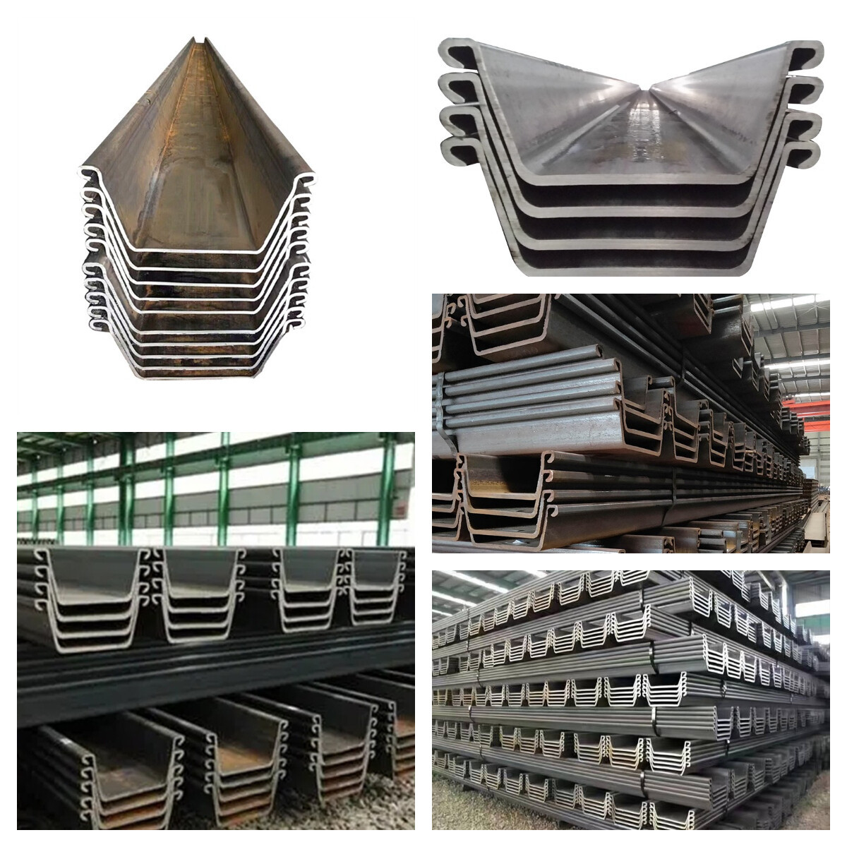 S185 S335J2 U-Shaped Steel Sheet Pile