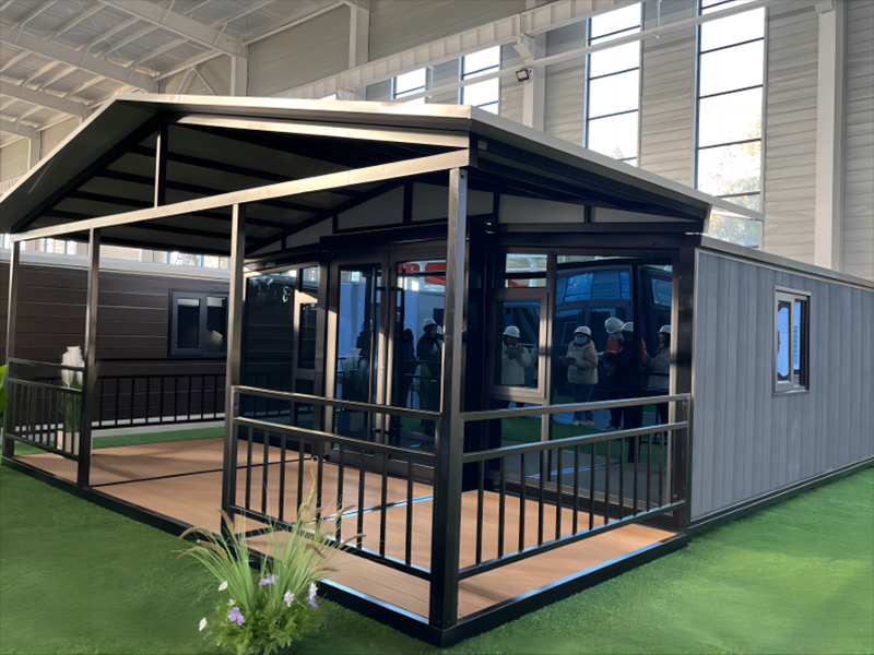 Side view of the sunshade model