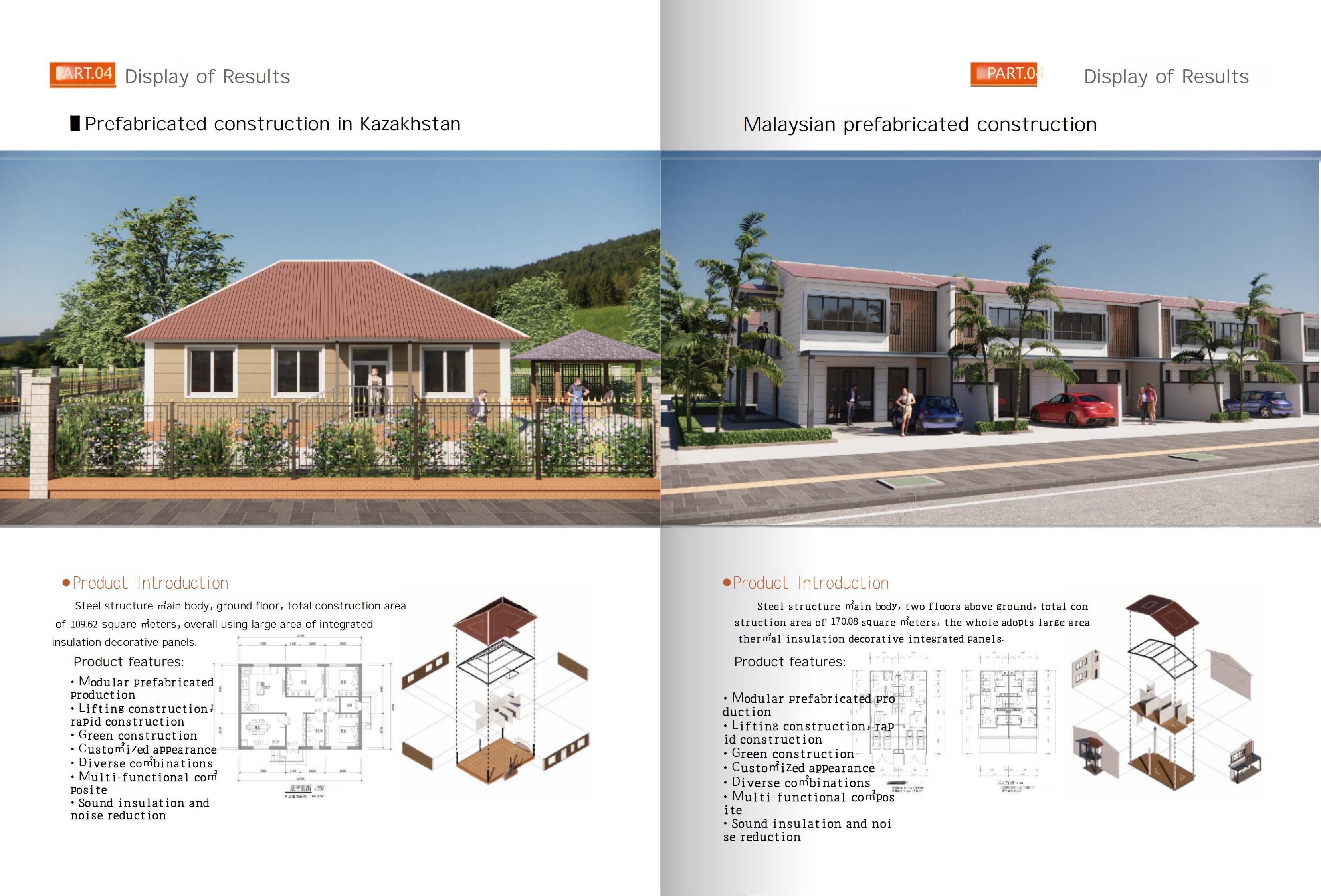 2Prefabricated House catalog_04.jpg Prefab Metal Light Steel Structure Frame Prefabricated High Rise Multi Residential House Apartment Steel Structure Building