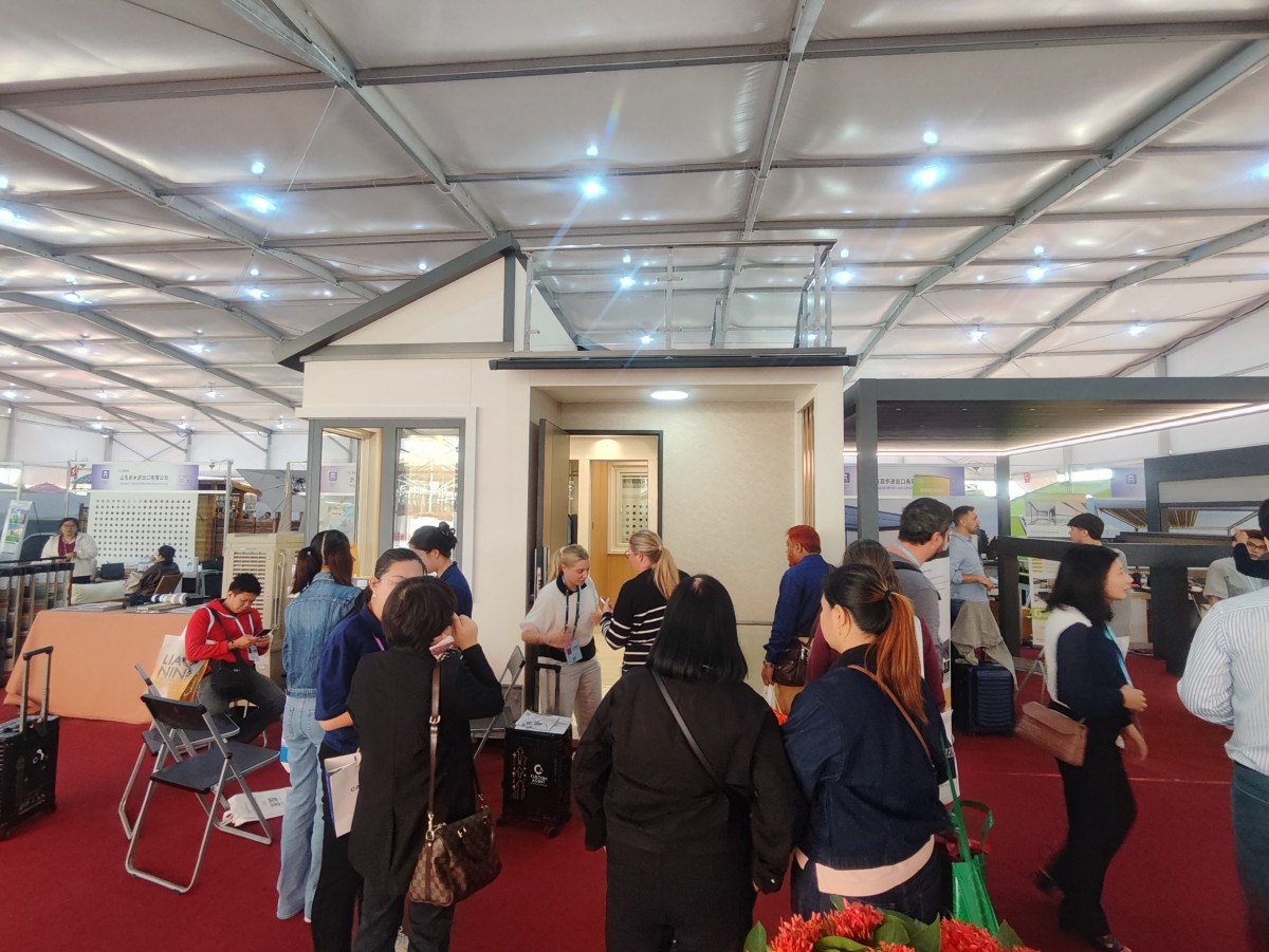 IMG_20251030_113757 Highlights of the Canton Fair: Our company's prefabricated housing model rooms are highly sought after by global buyers