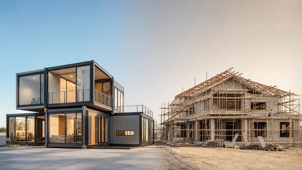 Prefabricated Villas vs Traditional Homes: Where Value Really Changes