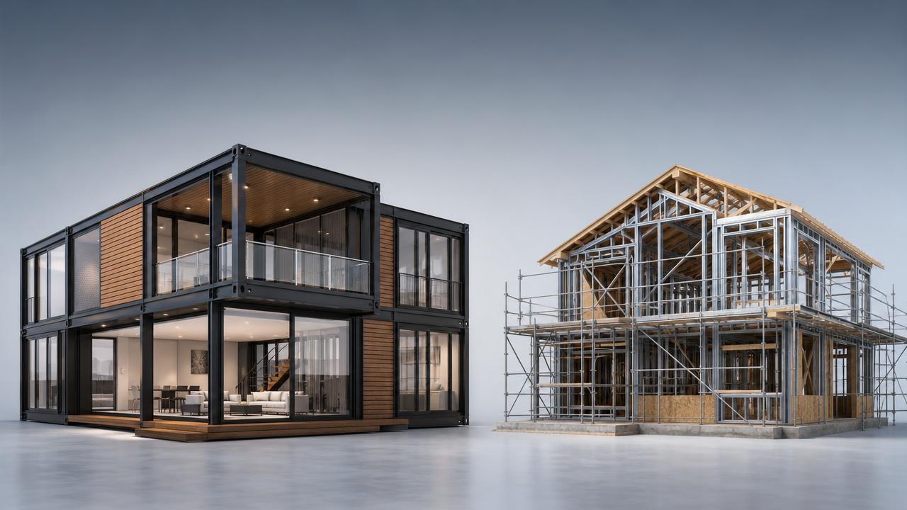 Prefabricated Villas vs Traditional Homes: Cost and Build Time