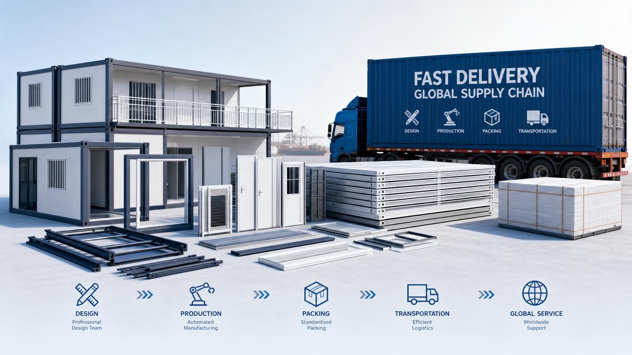 One-Stop Prefabricated Housing Solutions for Faster Market Entry