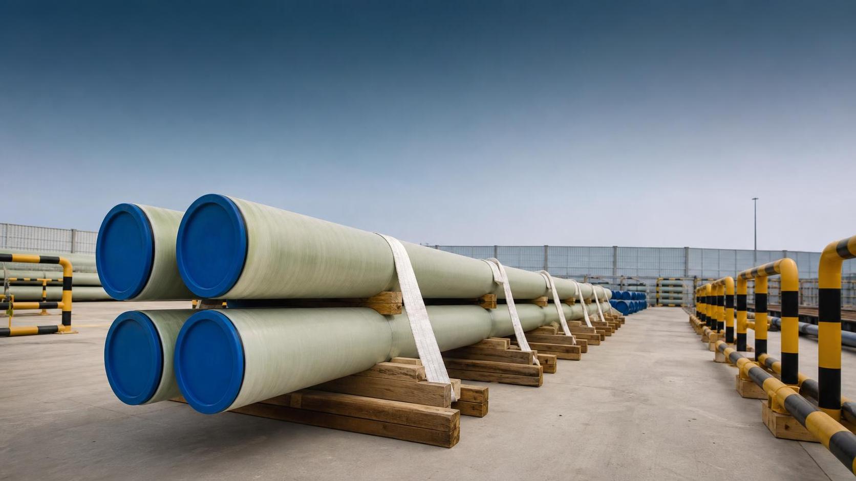 How to prevent handling damage during GRP Pipe unloading and storage How to prevent handling damage during GRP Pipe unloading and storage