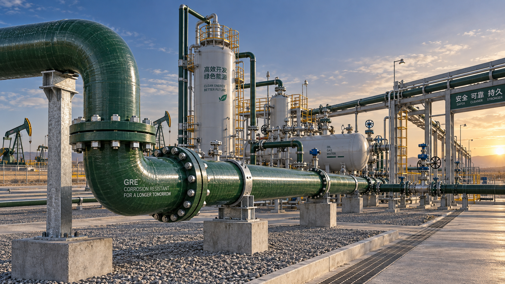 Choosing Fiberglass Pipe for High-Pressure Oilfield Flowlines Choosing Fiberglass Pipe for High-Pressure Oilfield Flowlines