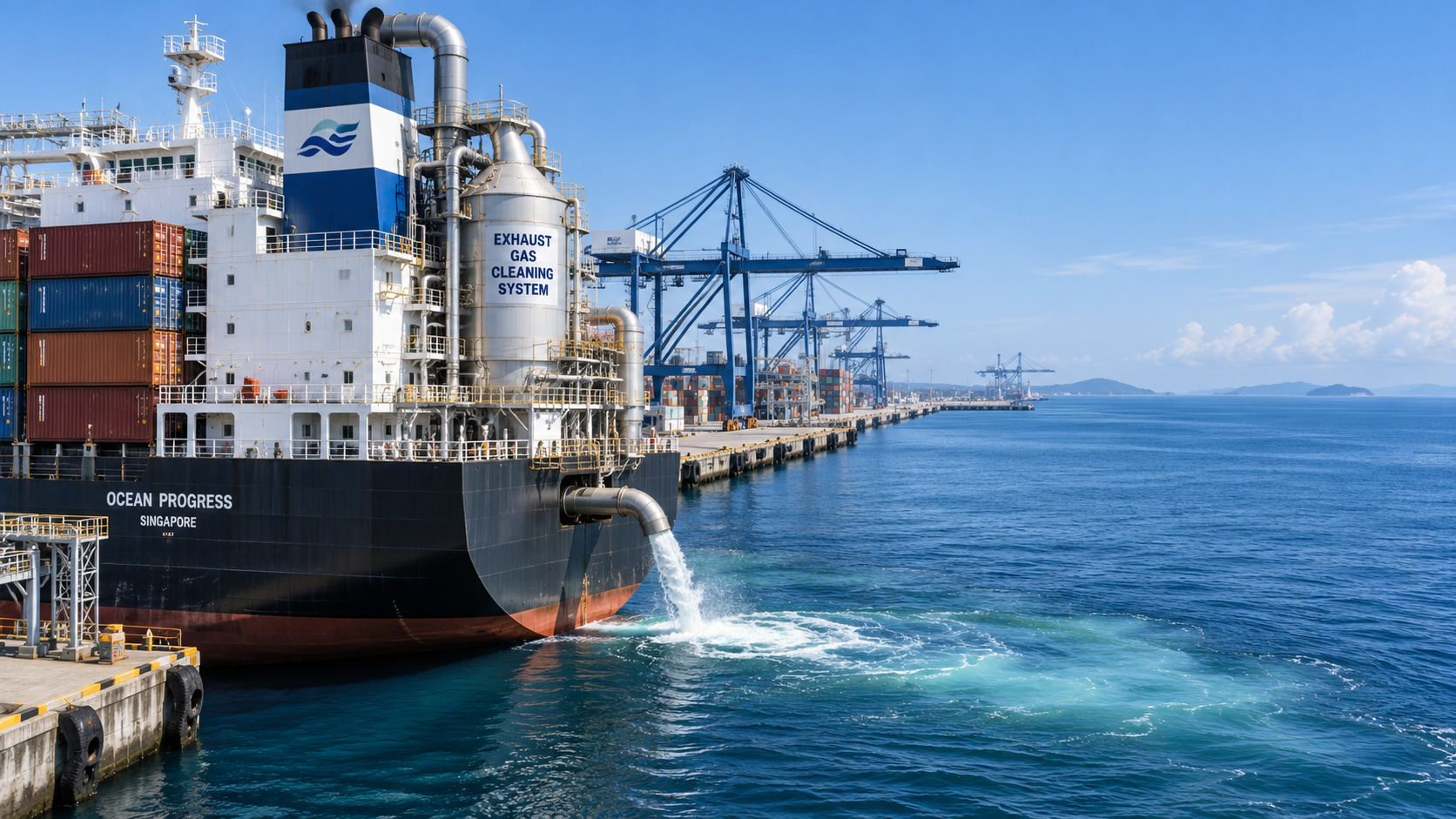 Wastewater Discharge Rules from Scrubbers: Environmental Risks Operators Overlook in Ports