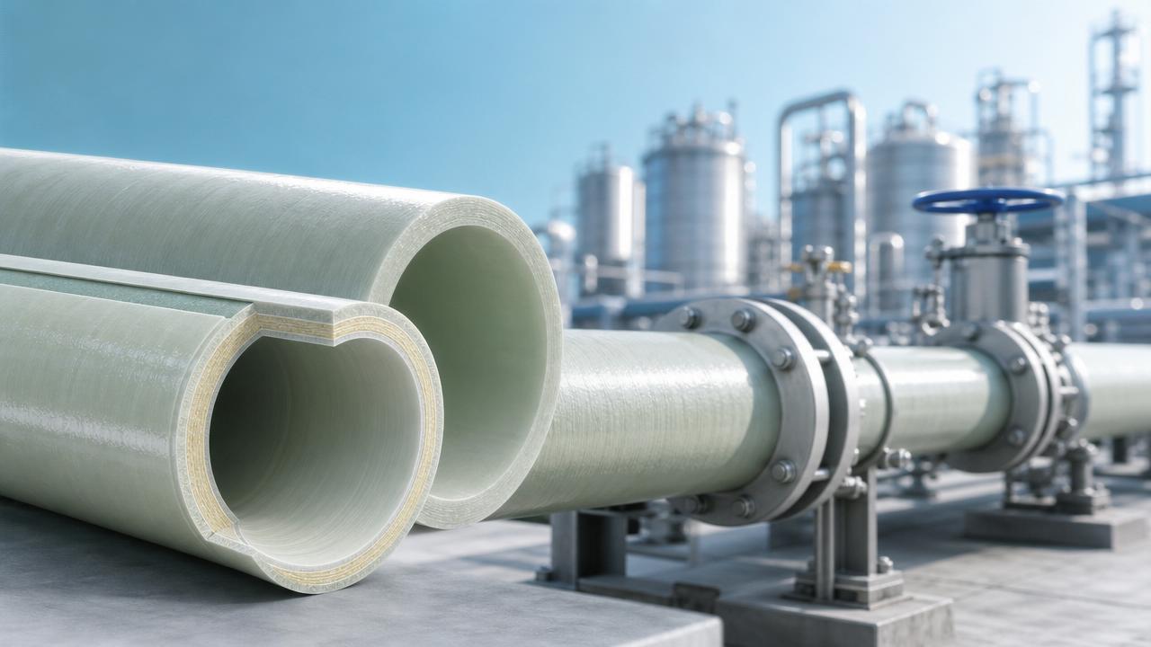 FRP Pipe for Chemical Plants: Selection Criteria for Corrosive Media FRP Pipe for Chemical Plants: Selection Criteria for Corrosive Media