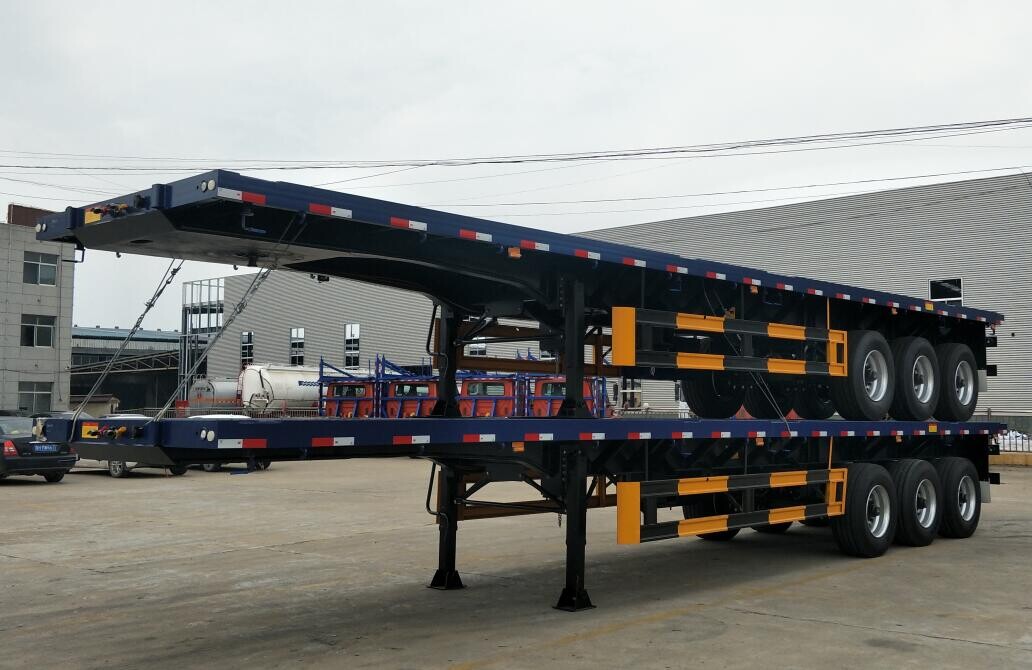 SHACMAN 3 TRAILERAxles Flatbed Trailer