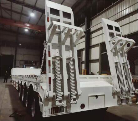 SHACMAN 4 Axles Lowbed Semi-Trailer(Special Type)
