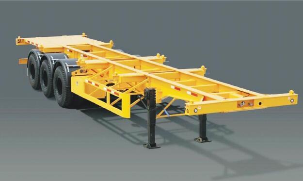 SHACMAN 3 Axles Skeleton Trailer