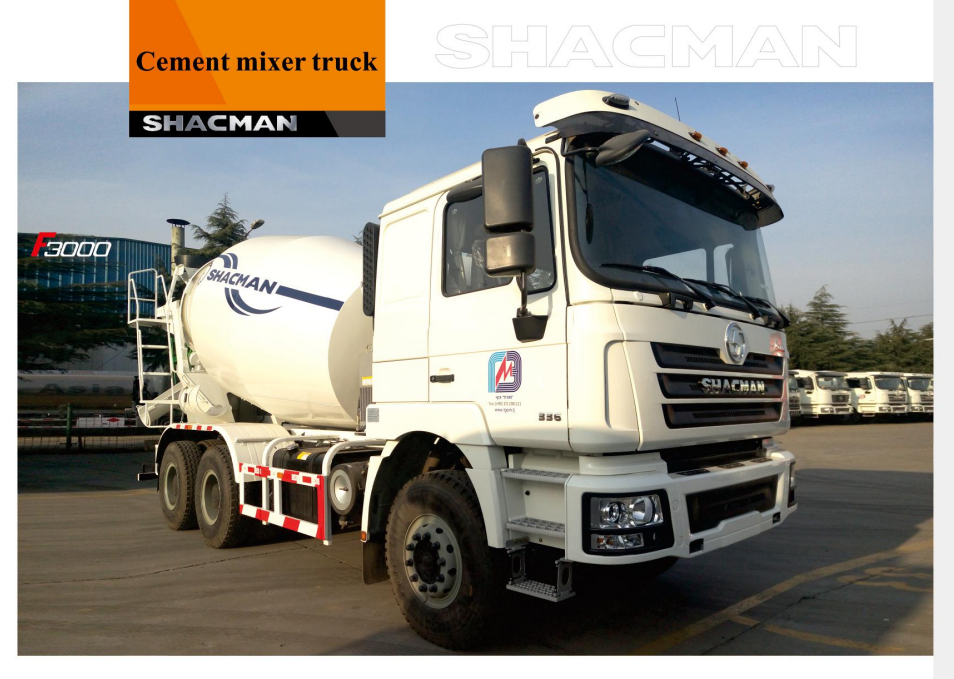 F3000 cement mixers truck 6x4