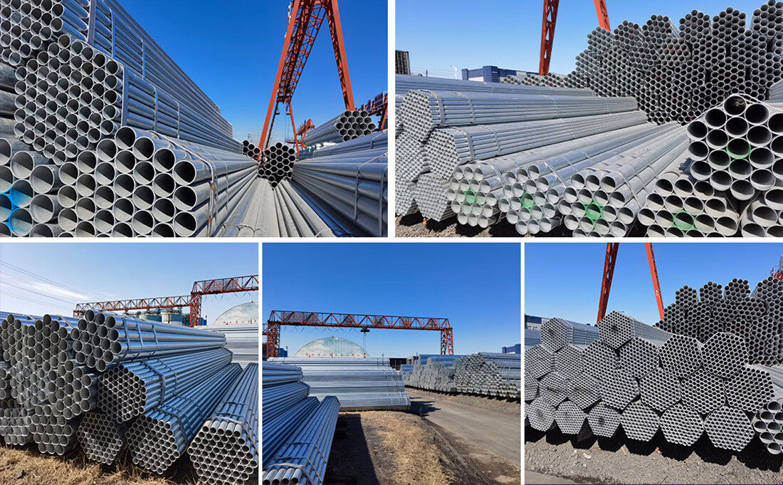 Q195 Galvanized Steel Round Pipe