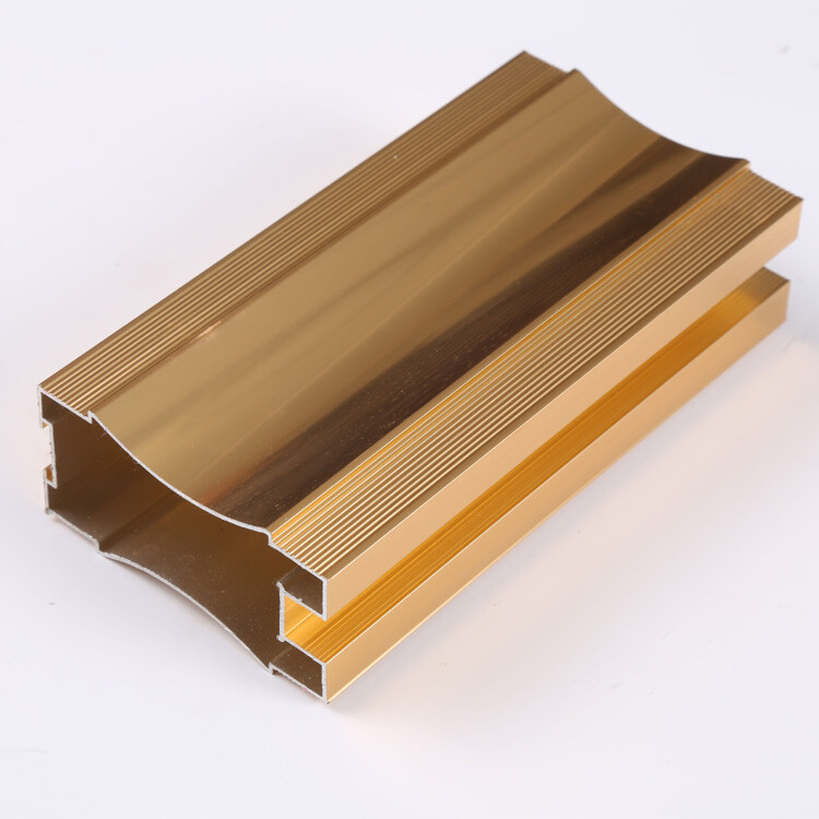 Wardrobe door aluminum profile