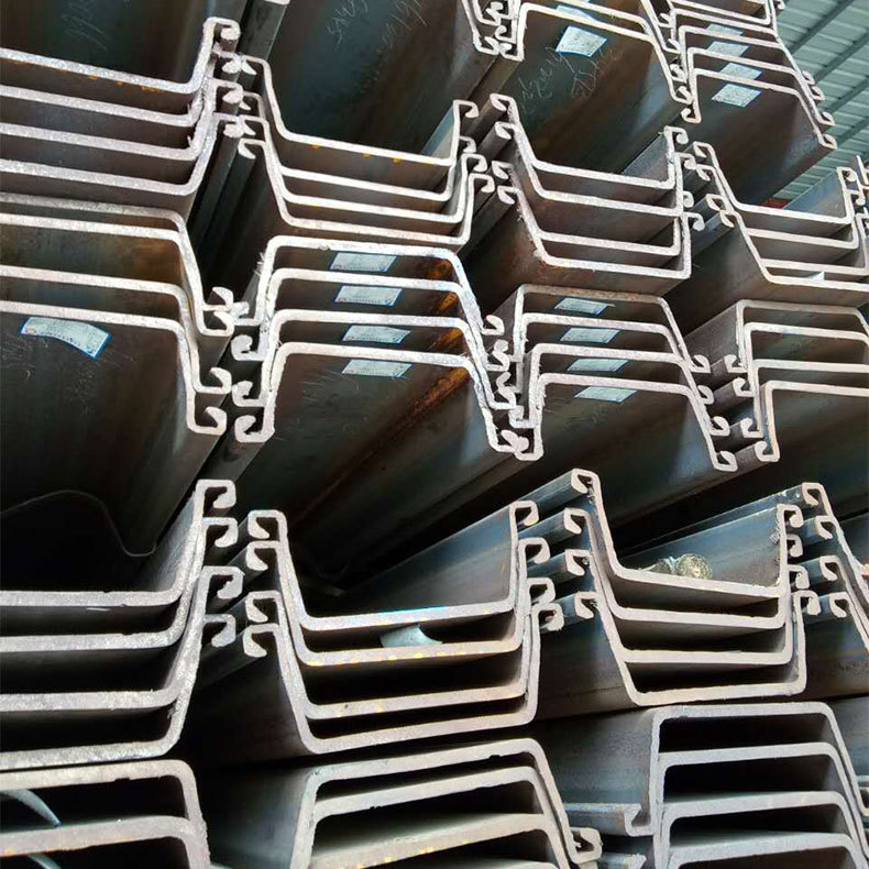 SM 400A SS490B U-Shaped Steel Sheet Pile