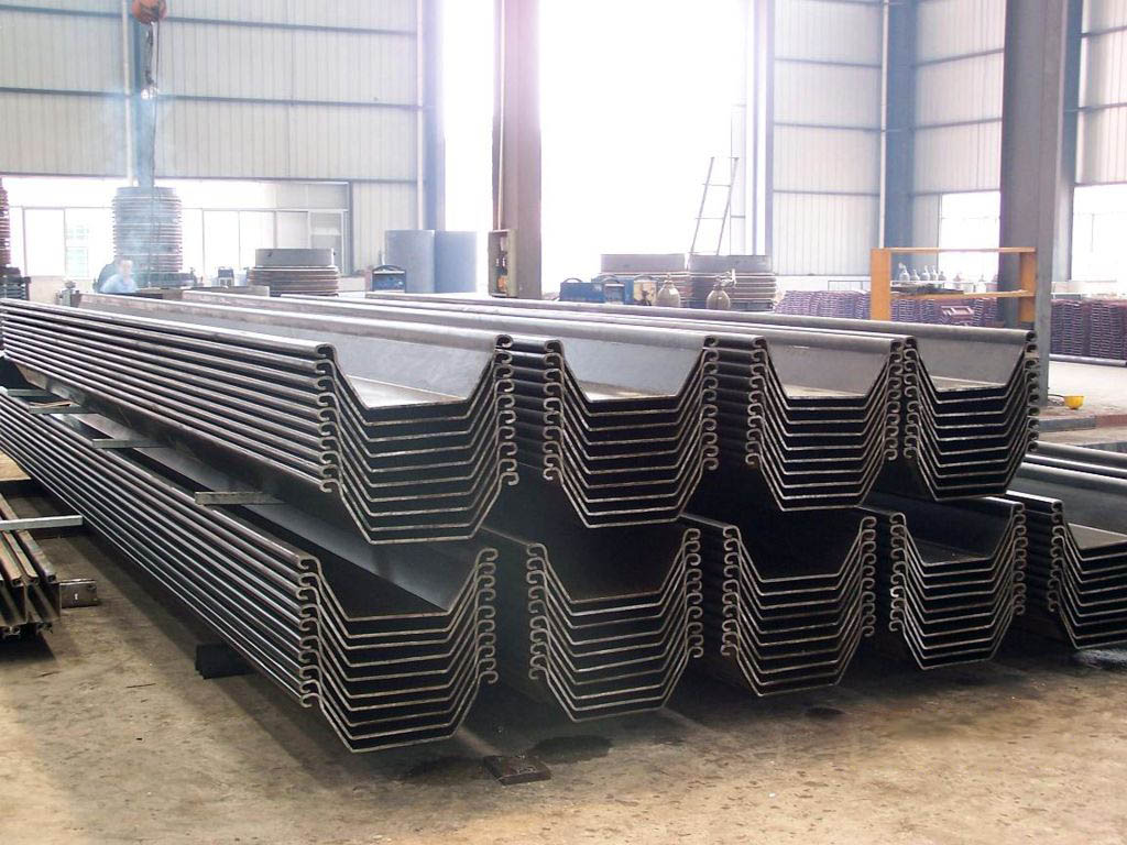 SM 400A SS490B U-Shaped Steel Sheet Pile