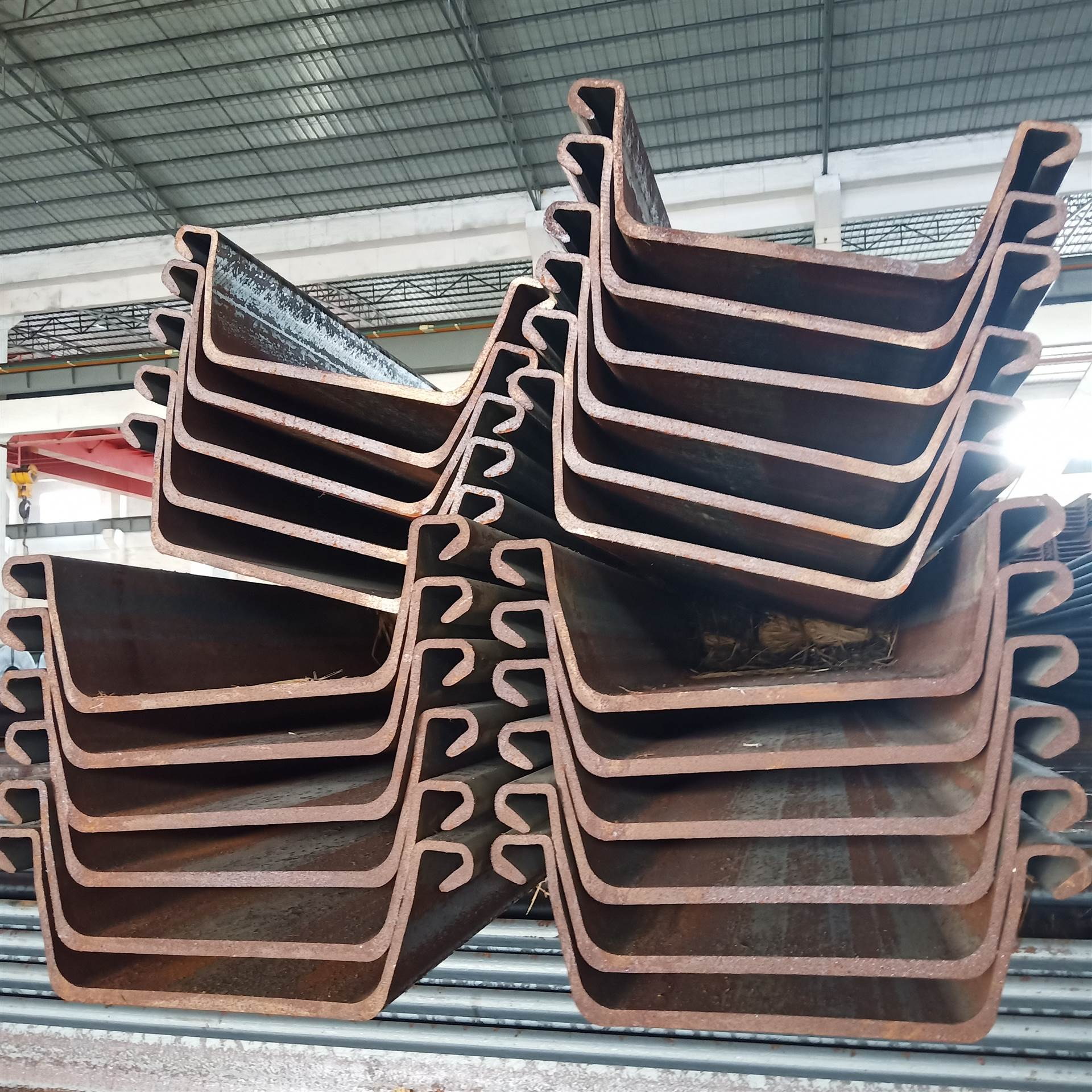St 37-2 St 52-3 U U-Shaped Steel Sheet Pile St 37-2 St 52-3 U U-Shaped Steel Sheet Pile
