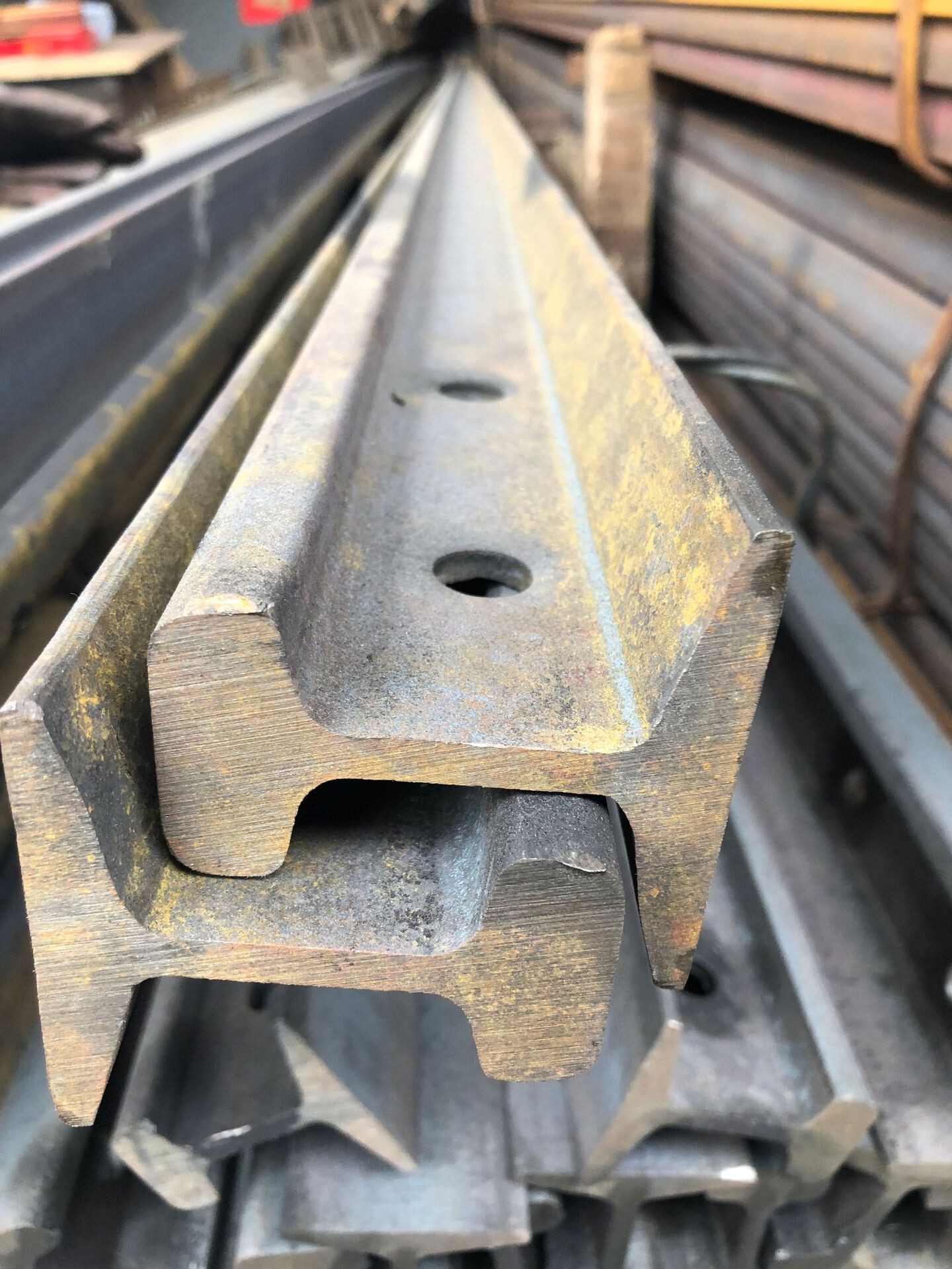Q235 Q355 Type Railway Light Steel Rails