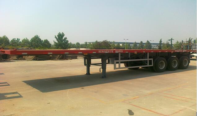 SHACMAN 3 TRAILERAxles Remorque à plateau