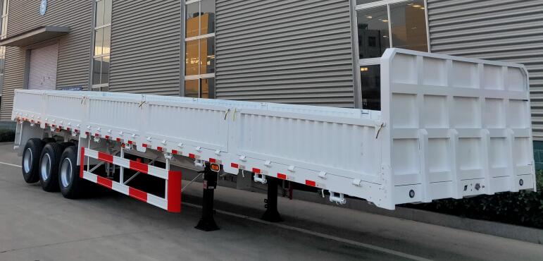 SHACMAN 3 Axles Bulk Cargo Trailer (remorque pour marchandises en vrac)