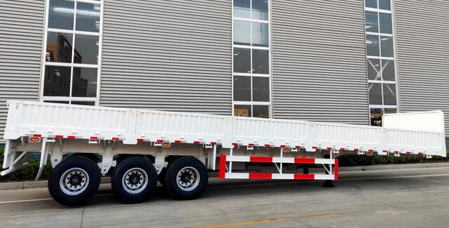 SHACMAN 3 Axles Bulk Cargo Trailer (remorque pour marchandises en vrac)