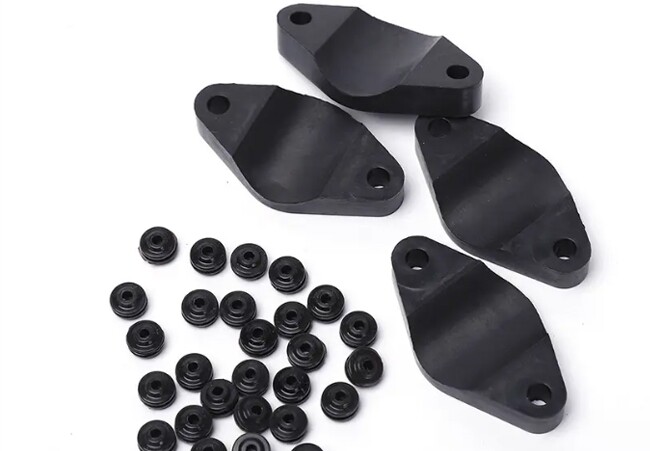 Pieds d'amortissement des vibrations de la machine de moulage par injection