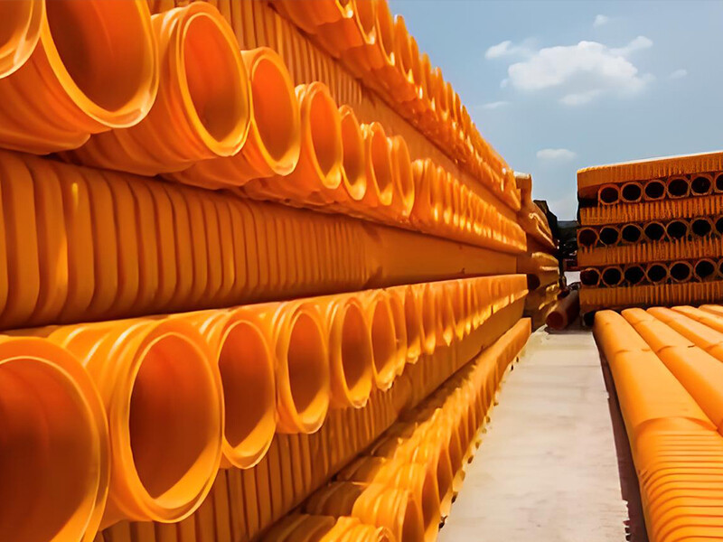 Tube d'enroulement en acier plastique PEHD--Propriétés du tube d'enroulement en acier plastique (tube de drainage PEHD)