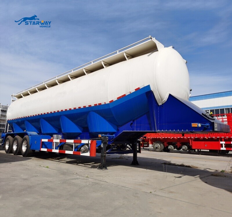 60 cbm Bulk Flour Tanker Semi Trailer