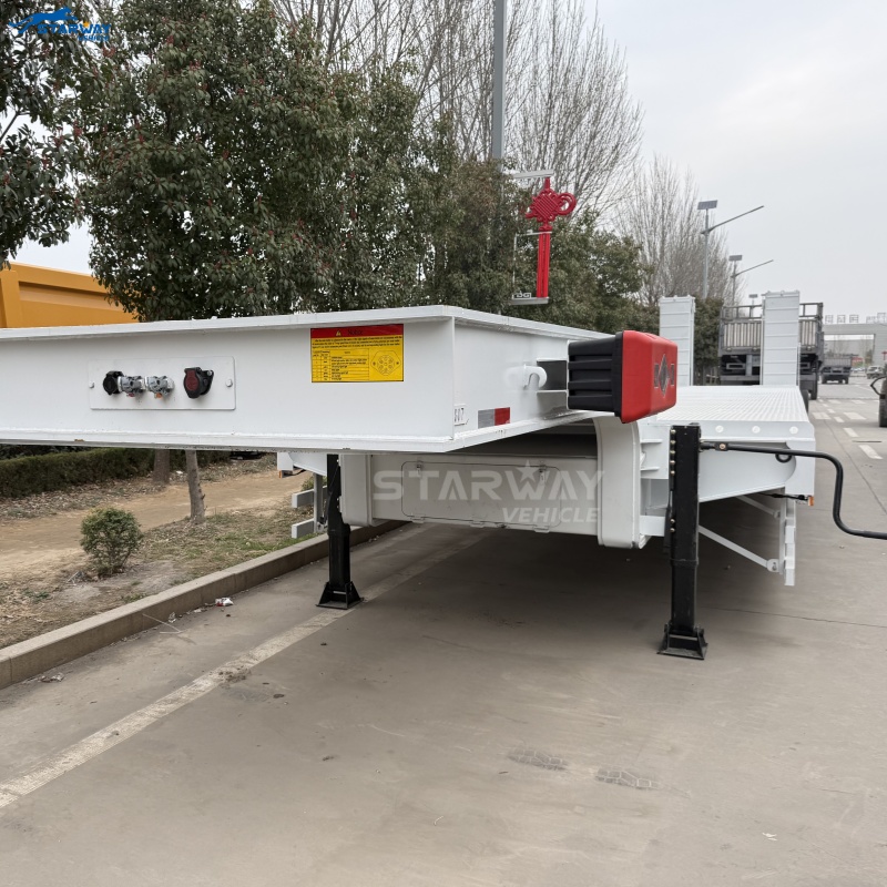 7-axle Heavy Duty Lowbed Semi Trailer