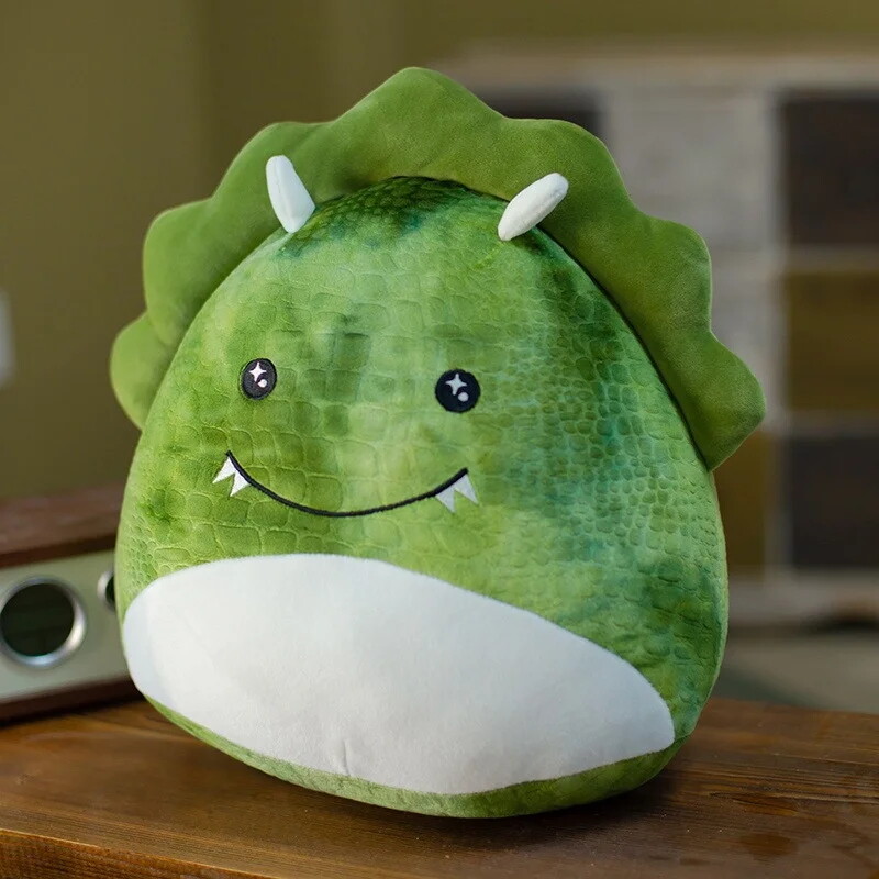 Stuffed dinosaur soft animal plush hugging pillow ultrasoft pillow plush toy