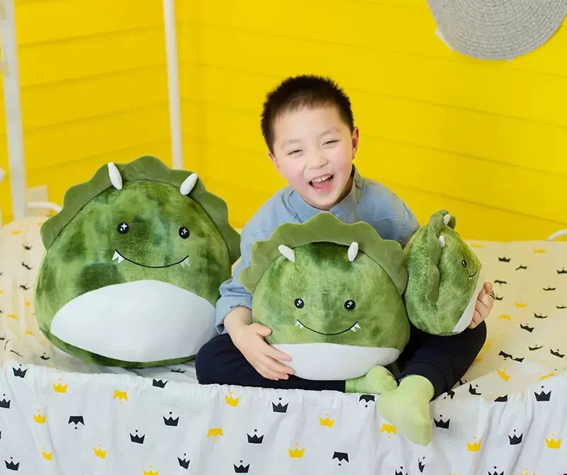 Stuffed dinosaur soft animal plush hugging pillow ultrasoft pillow plush toy