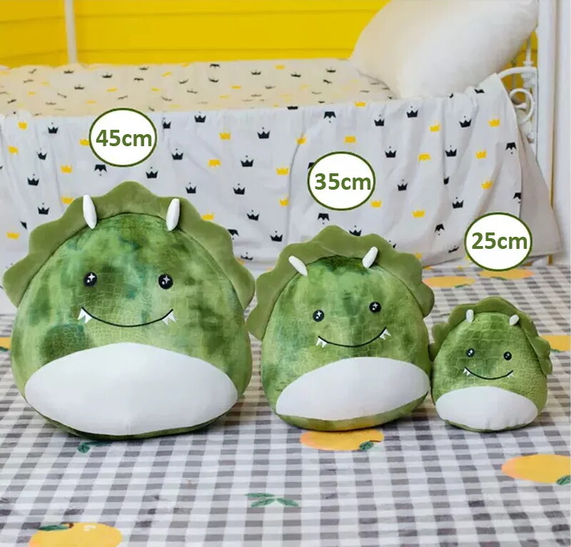 Stuffed dinosaur soft animal plush hugging pillow ultrasoft pillow plush toy