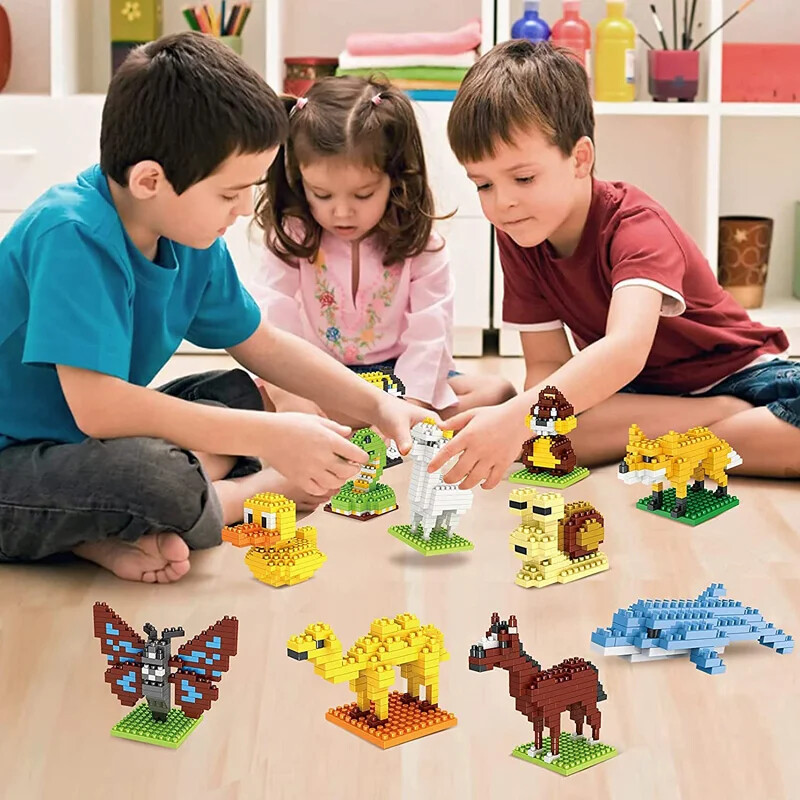 Party favors for kids mini animals building blocks educational toys goodie gifts Party favors for kids mini animals building blocks educational toys goodie gifts