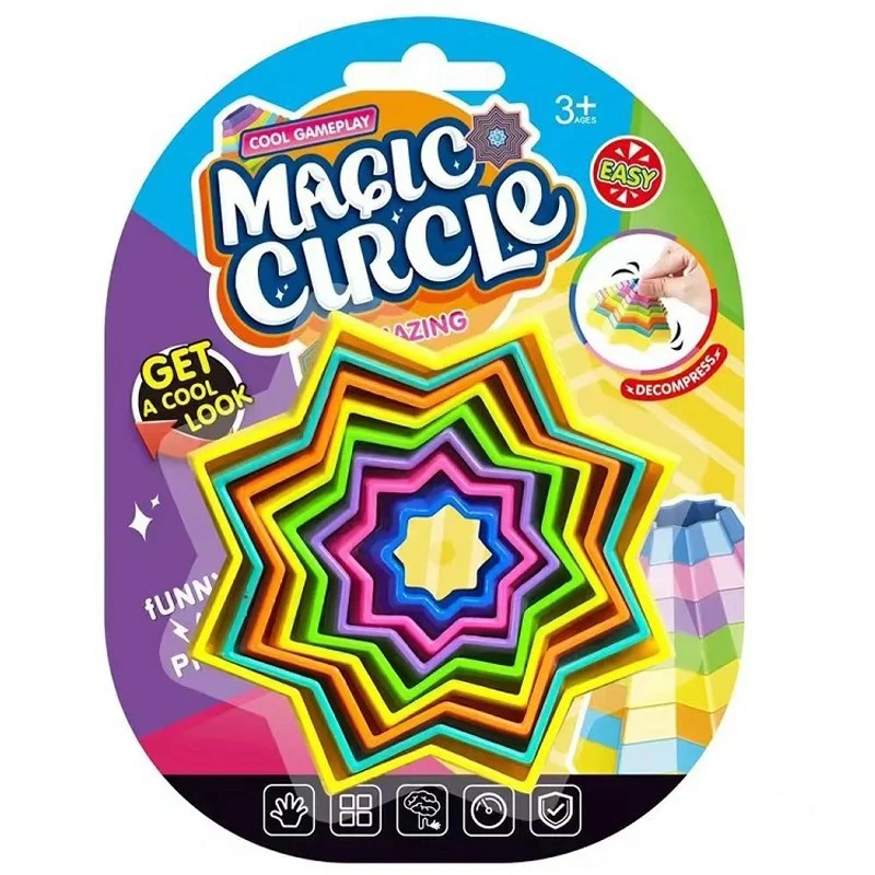 Fidget star sensory toys to help calm & focus - 3D star shaped fidget toys Fidget star sensory toys to help calm & focus - 3D star shaped fidget toys